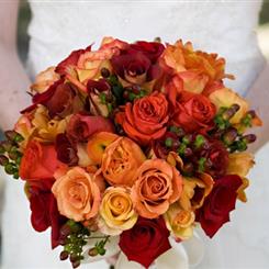 Autumn Cheer Bridal Bouquet