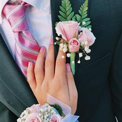 Wrist Corsage and Buttonhole
