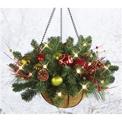 Hanging basket fresh