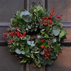 Natural Christmas wreath
