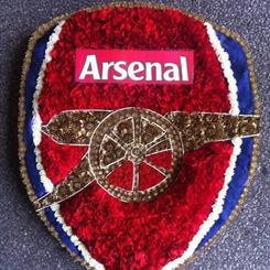 Arsenal Football Badge Tribute