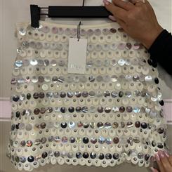 Sequin skirt