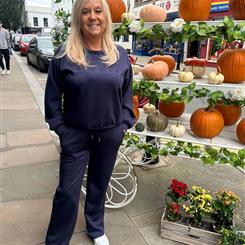 Navy Blue lounge set 