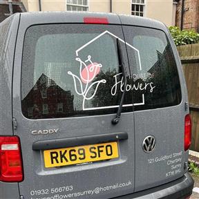 Our Flower Delivery Van